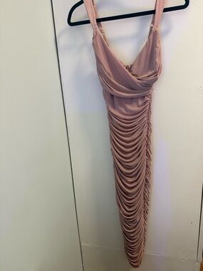 chinese dress ladies Strapless Ruffled Maxi Dress – Endless Rose main image 0